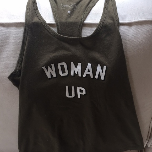 MuscleBox Razor Back Athletic Tee Green - Picture 5 of 7